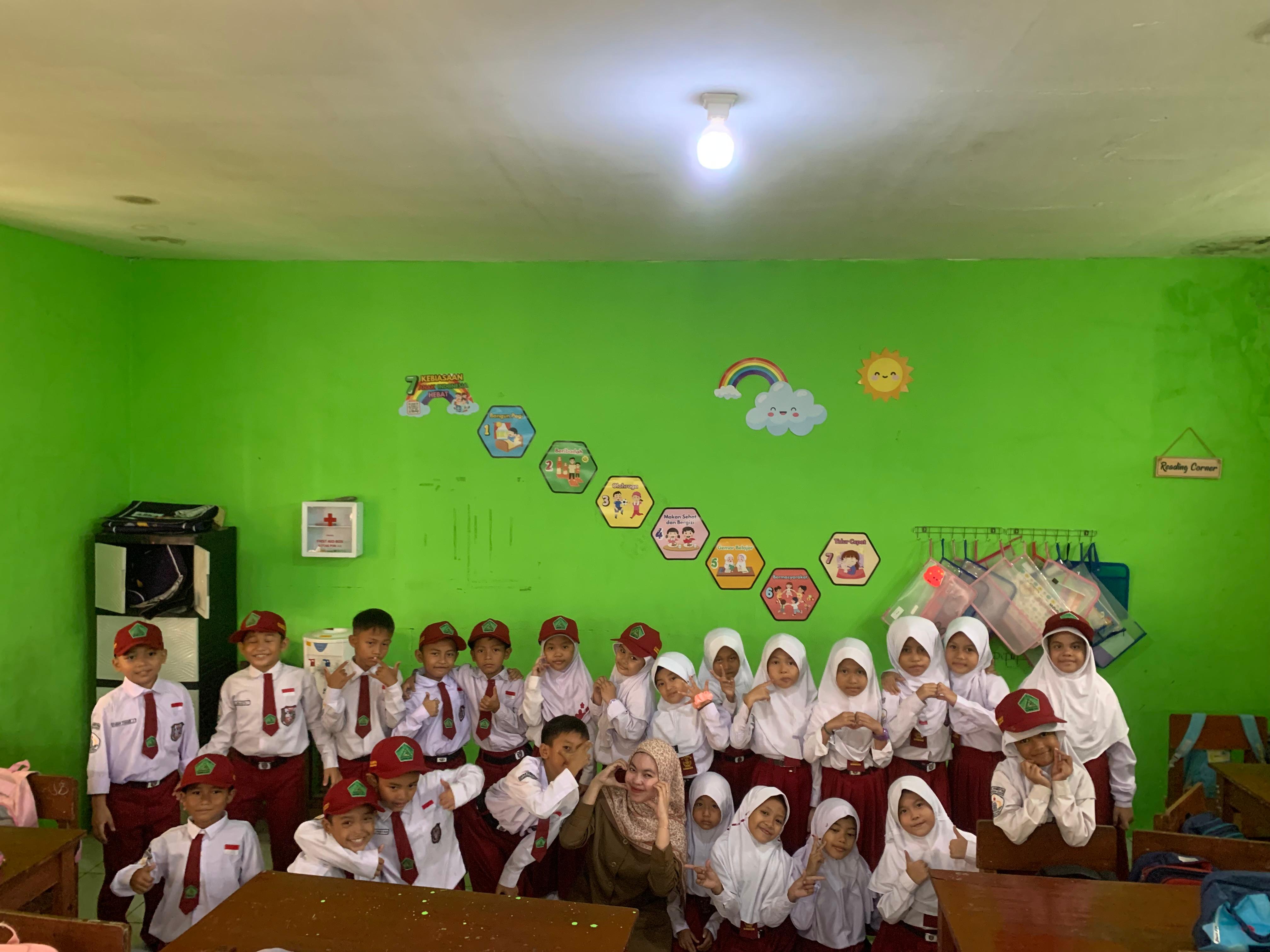 Suasana ceria di kelas 2 al khaafidh yang penuh semangat 
